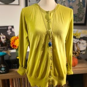 Neon Crystal Buttoned Cardigan✨